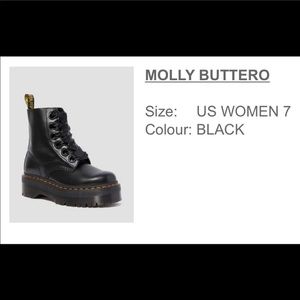 dr. martens platform molly ribbon laces
